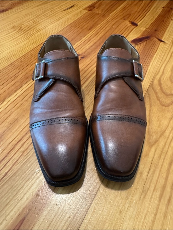 J75 by JUMP Abel Men’s  Monk Strap Oxford Dress Shoes SIZE 10 main image 4